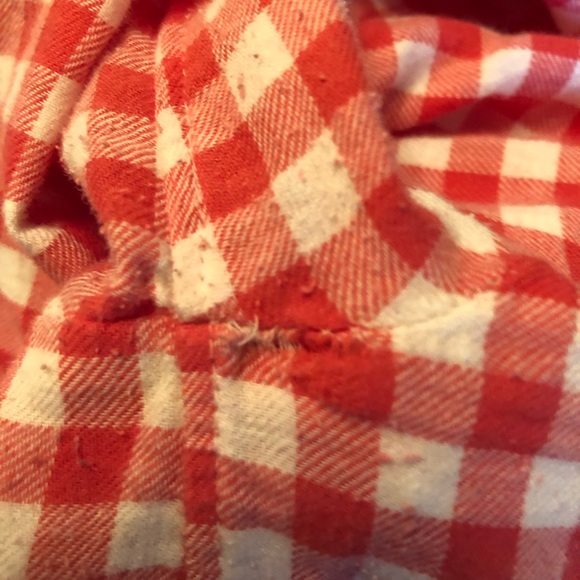 J Crew Women’s Perfect Pink Plaid Button Down Size 0 - Picture 7 of 8